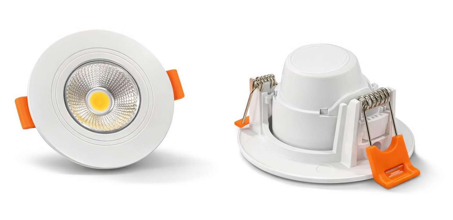 3W Swivel Conceal COB